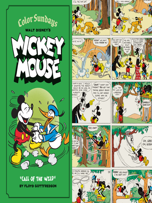 Title details for Walt Disney's Mickey Mouse Color Sundays "Call of the Wild" by Floyd Gottfredson - Available